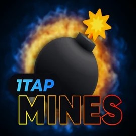 1Tap Mines logo by Turbo Games Westace Casino