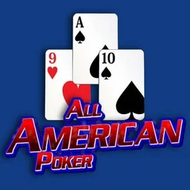 All American Poker slot visual from RTG (Reel Time Gaming) available on westaces.eu