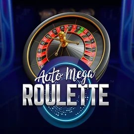 Auto Mega Roulette online game logo by Pragmatic Play on westaces.eu