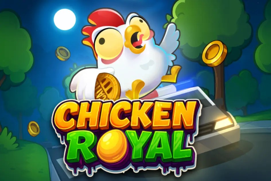 Chicken Royal slot visual from InOut available on westaces.eu