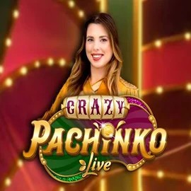 Live Casino logo of Crazy Pachinko from Evolution at Westace Casino