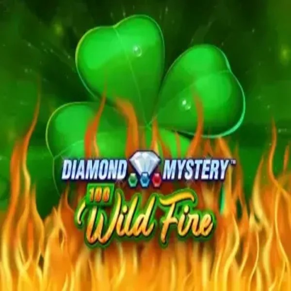 Diamond Mystery 100 Wild Fire slot logo by Greentube at Westace Casino