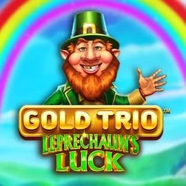 Gold Trio Leprechaun's Luck logo by Playtech at Westace Casino