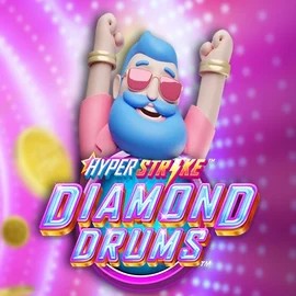 Slots logo of Hyper Strike Diamond Drums from Gameburger Studios at Westace Casino