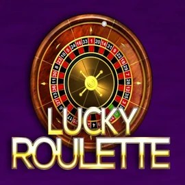 Lucky Roulette slot logo by Belatra Games at Westace Casino