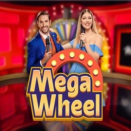 Mega Wheel online game logo by Pragmatic Play on westaces.eu