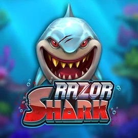 Razor Shark online game logo by Push Gaming on westaces.eu
