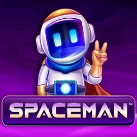 Spaceman online game logo by Pragmatic Play on westaces.eu