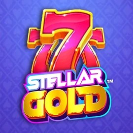 Stellar Gold slot logo by Snowborn Games at Westace Casino