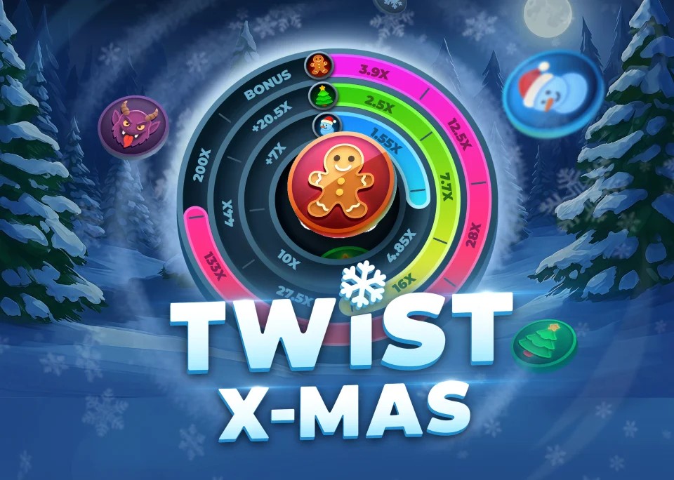Twist X-mas – slot by InOut, featured at westaces.eu